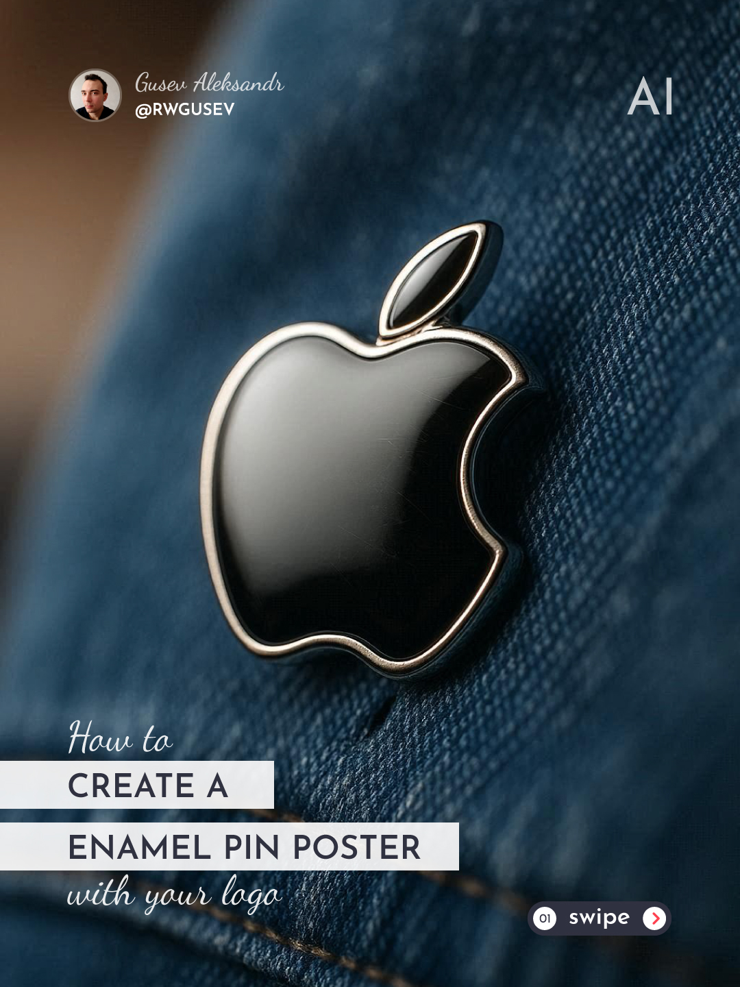 Hyperrealistic Enamel Pin Product Photography