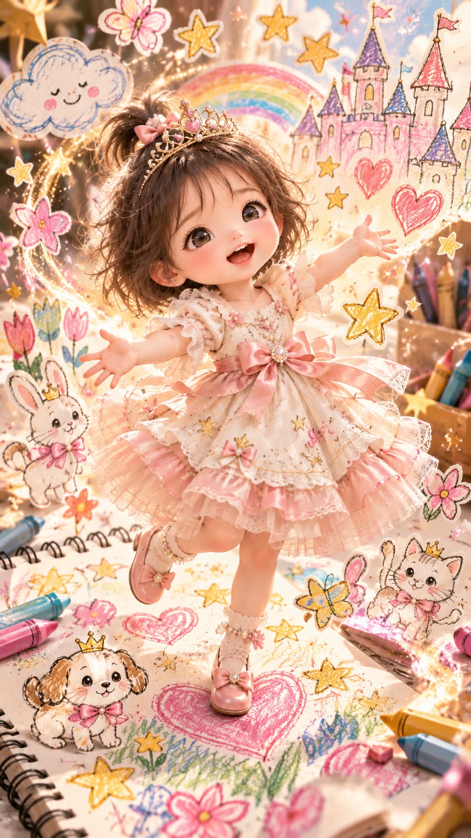 The Princess Born from Doodles output 1