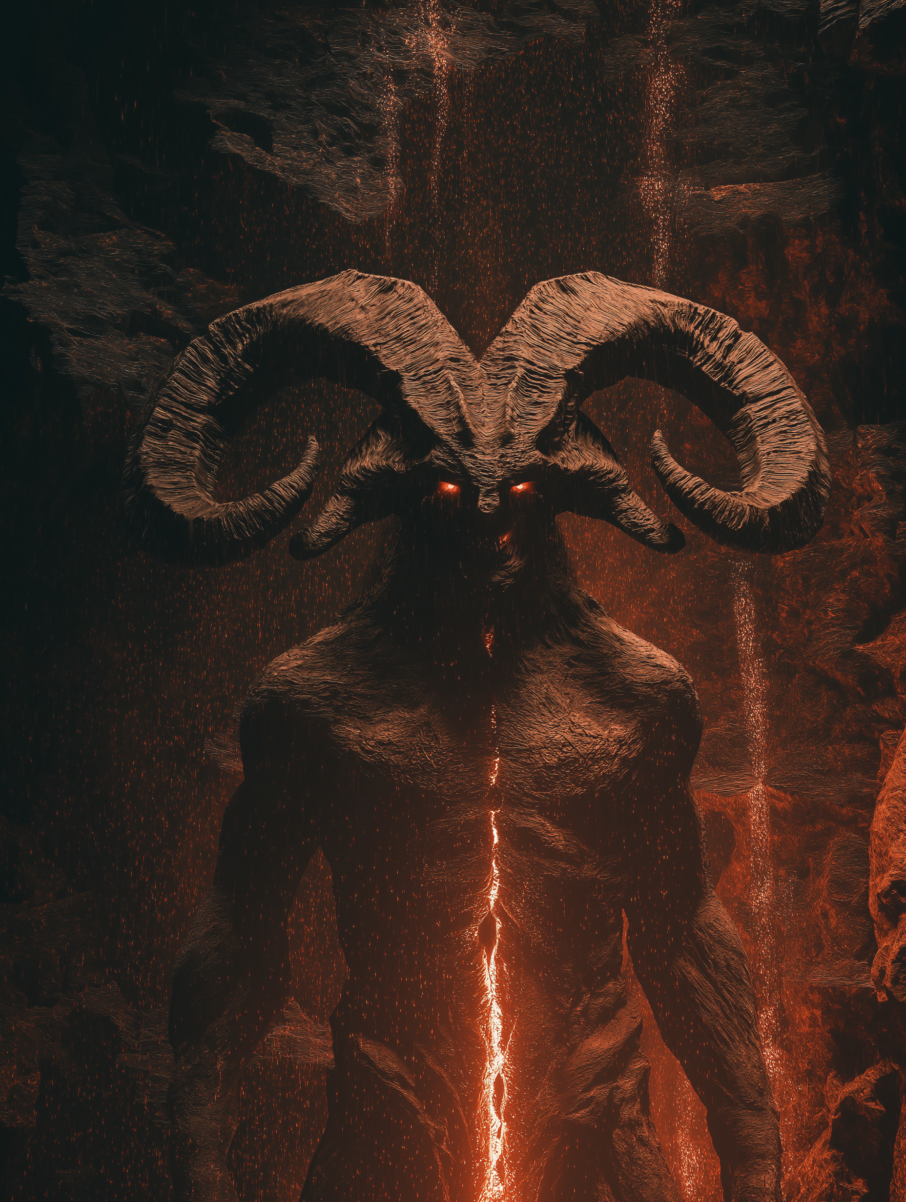 Cinematic Infernal Revelation of Two Satanic Forms