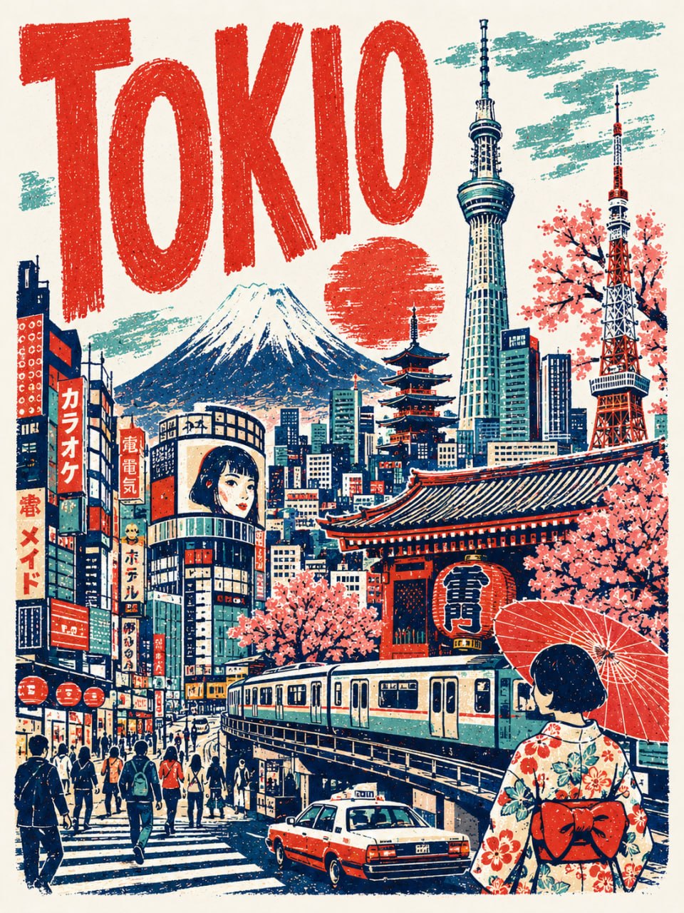 City poster in ChatGPT