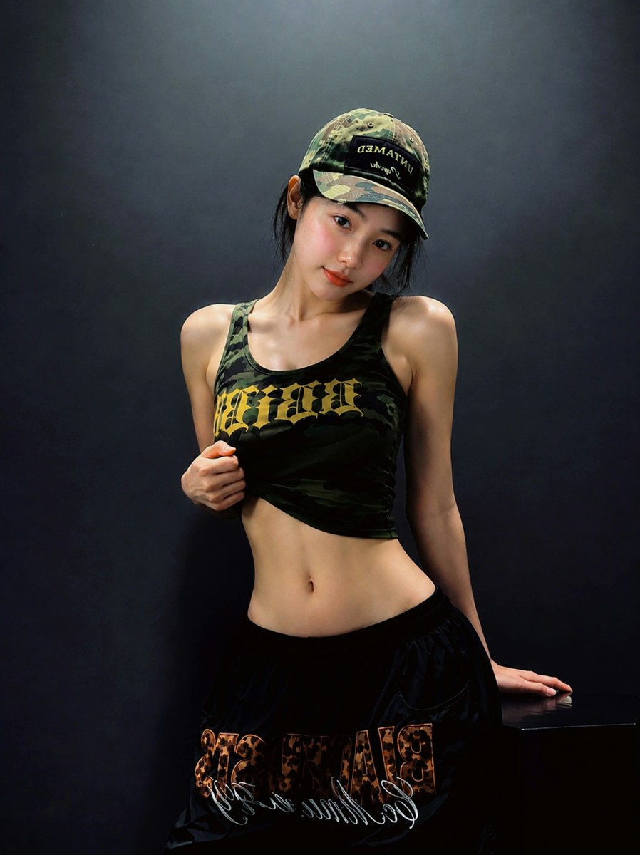 Veil of Quiet Gravity — Editorial Fashion Portrait output 4