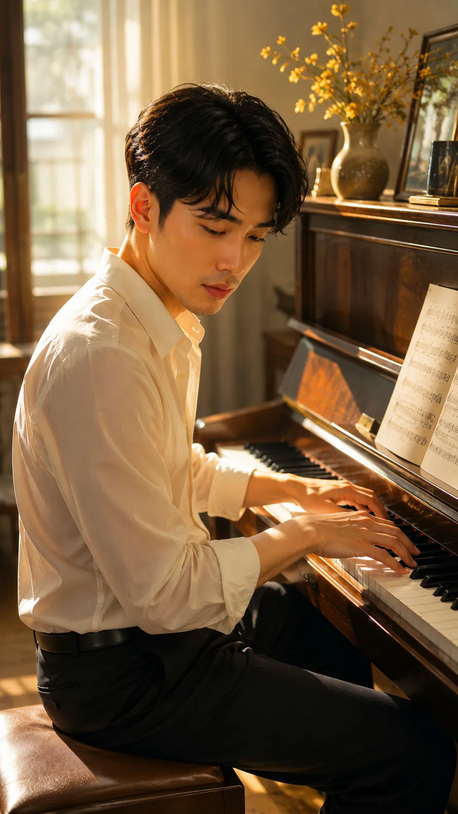 Golden Reverie — Symphony of the Morning Light