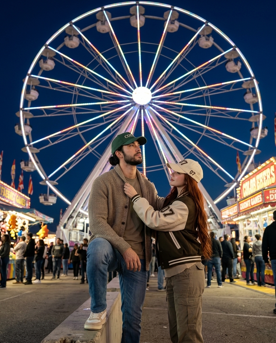 Random Night Carnival Date Photo output 2