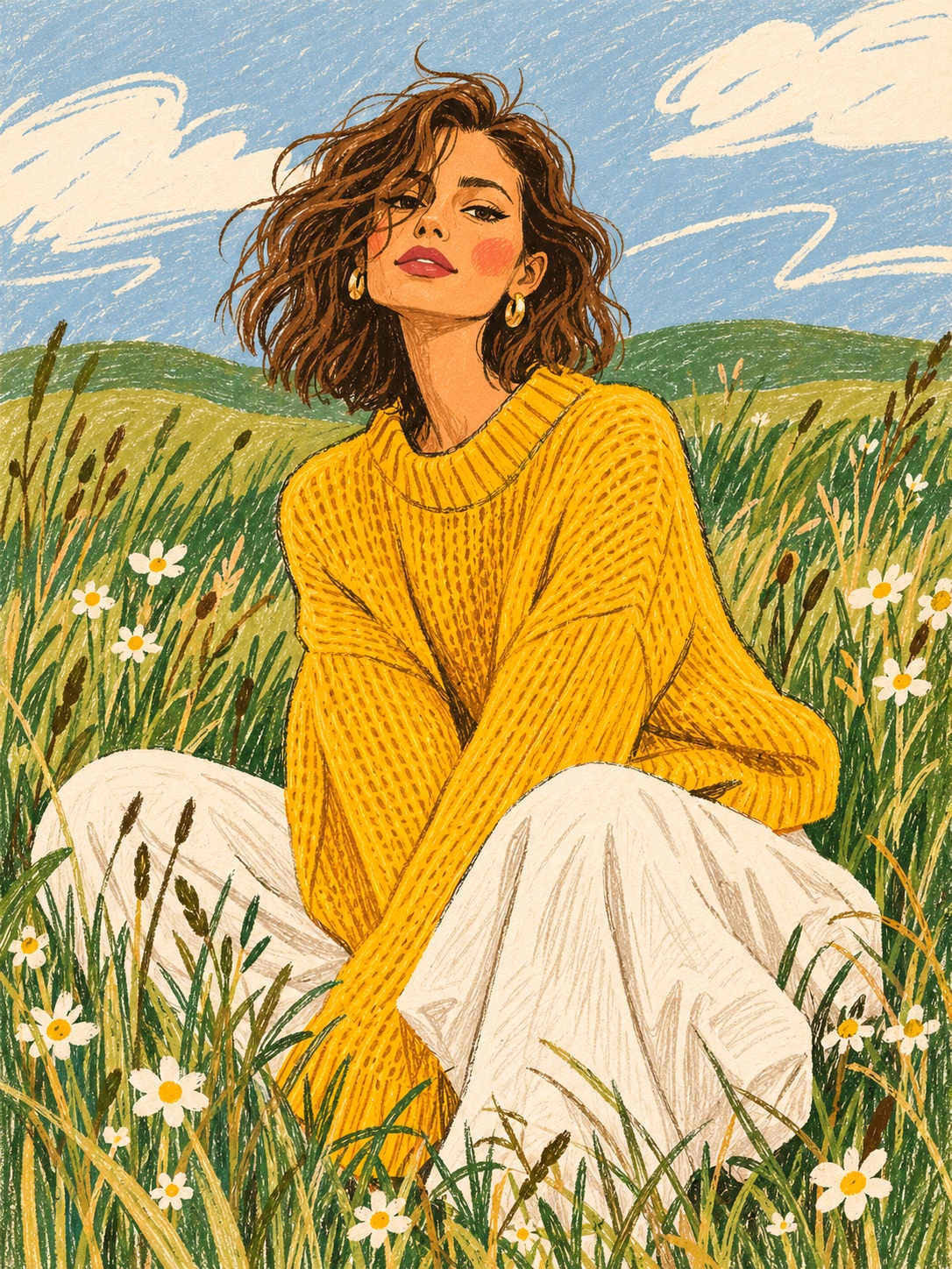 Transform a Photo into a Naive Designer Illustration