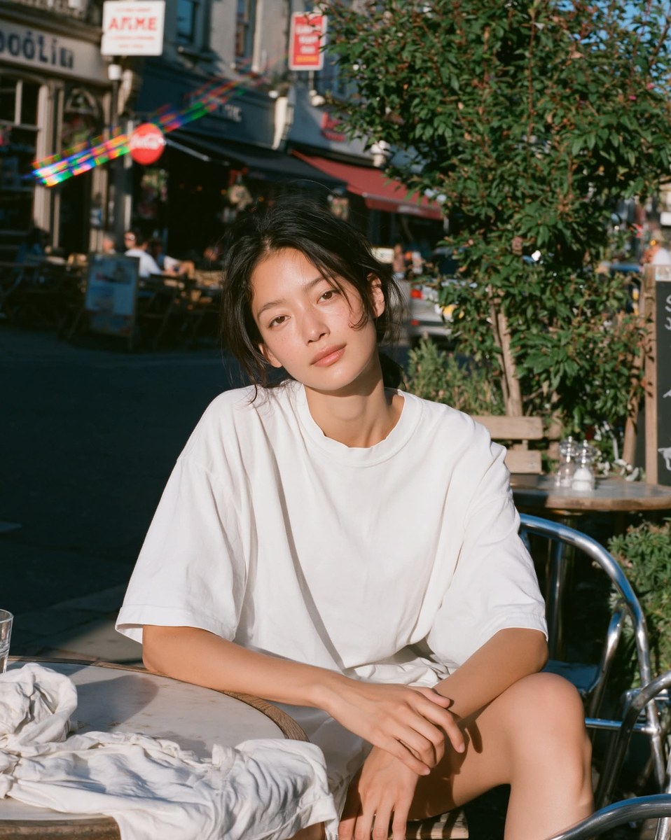 Afternoon Sun Café Portrait