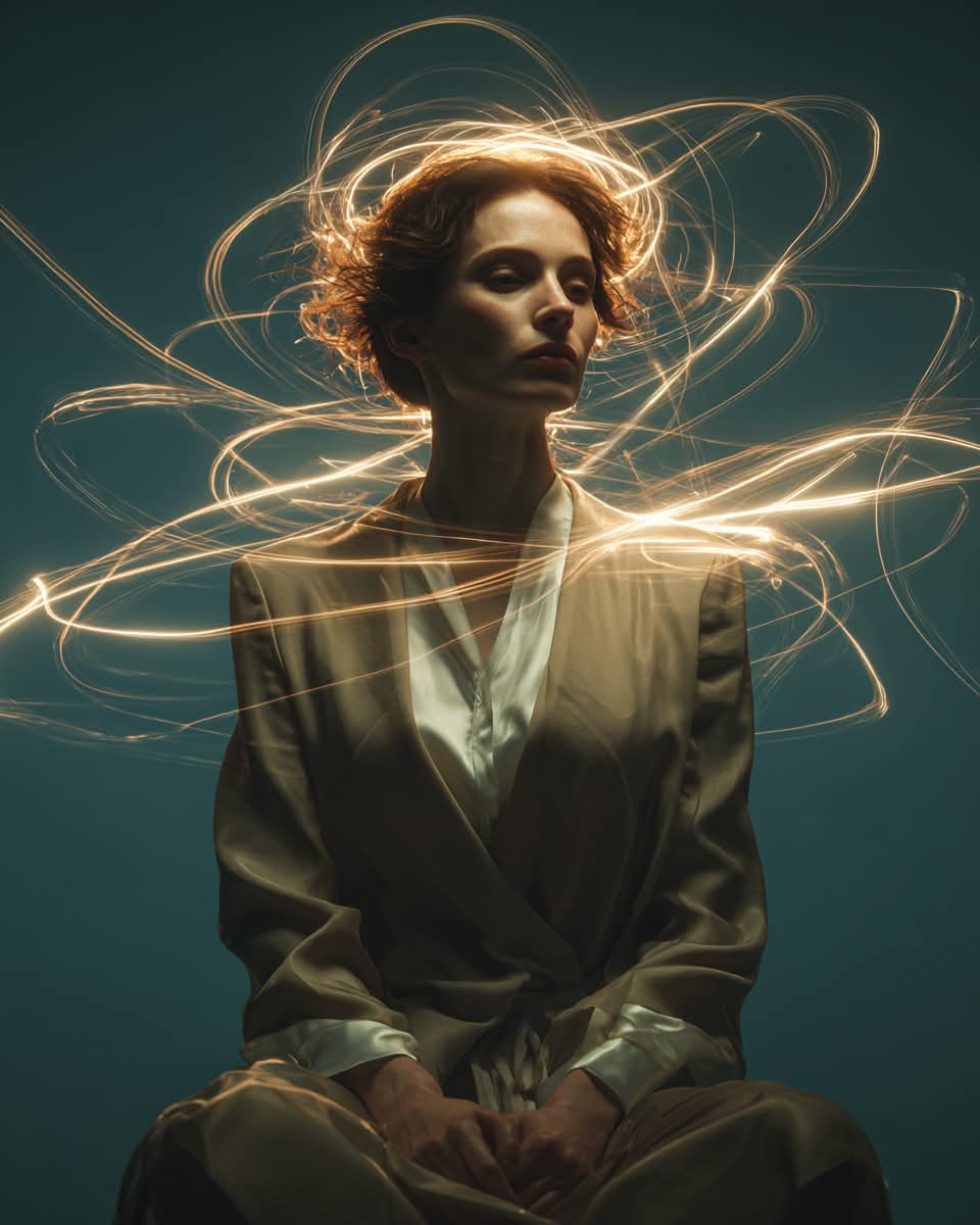 Cinematic Portrait with Radiant Energy output 8