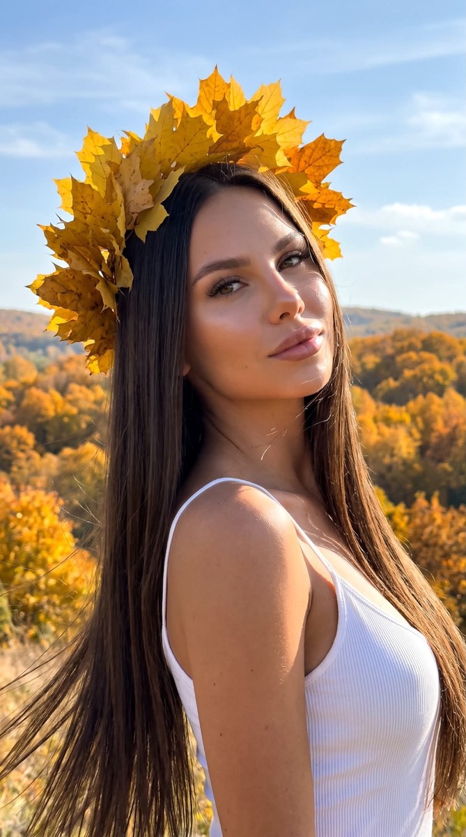 Autumn Leaf Crown iPhone Portrait output 2