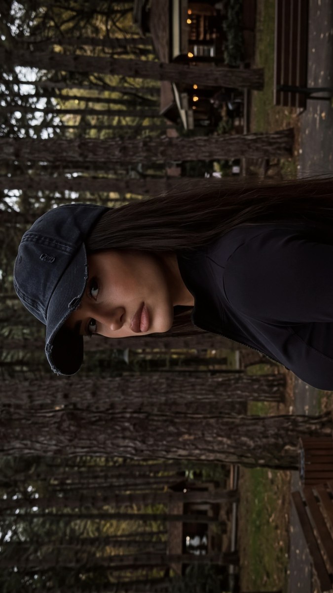 Dark Autumn Pine-Park Fashion Portrait output 2