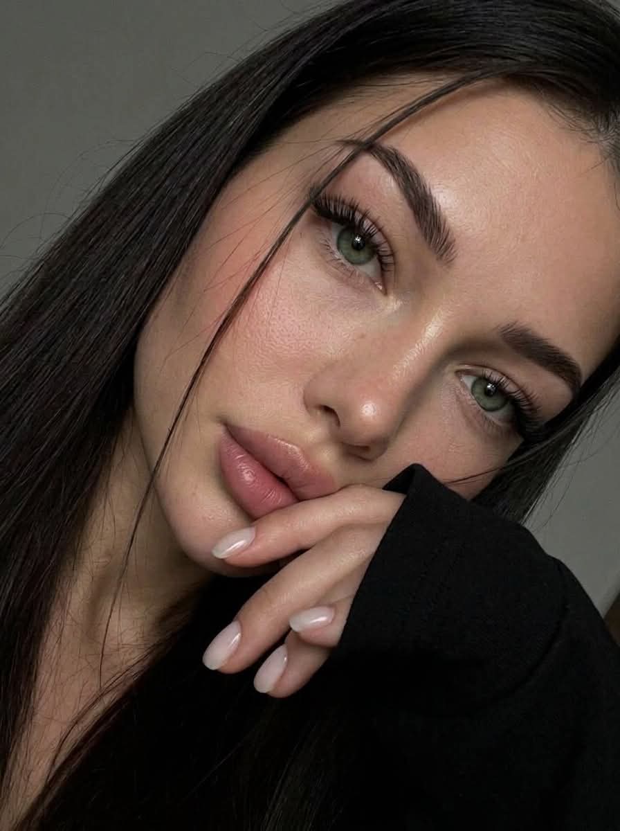 Candid Diagonal Close-Up Selfie