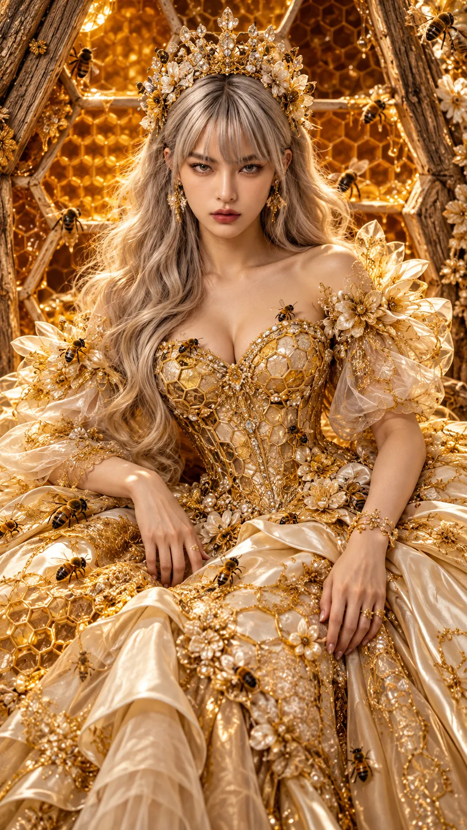 Golden Honey Queen — Avant-Garde Couture output 2