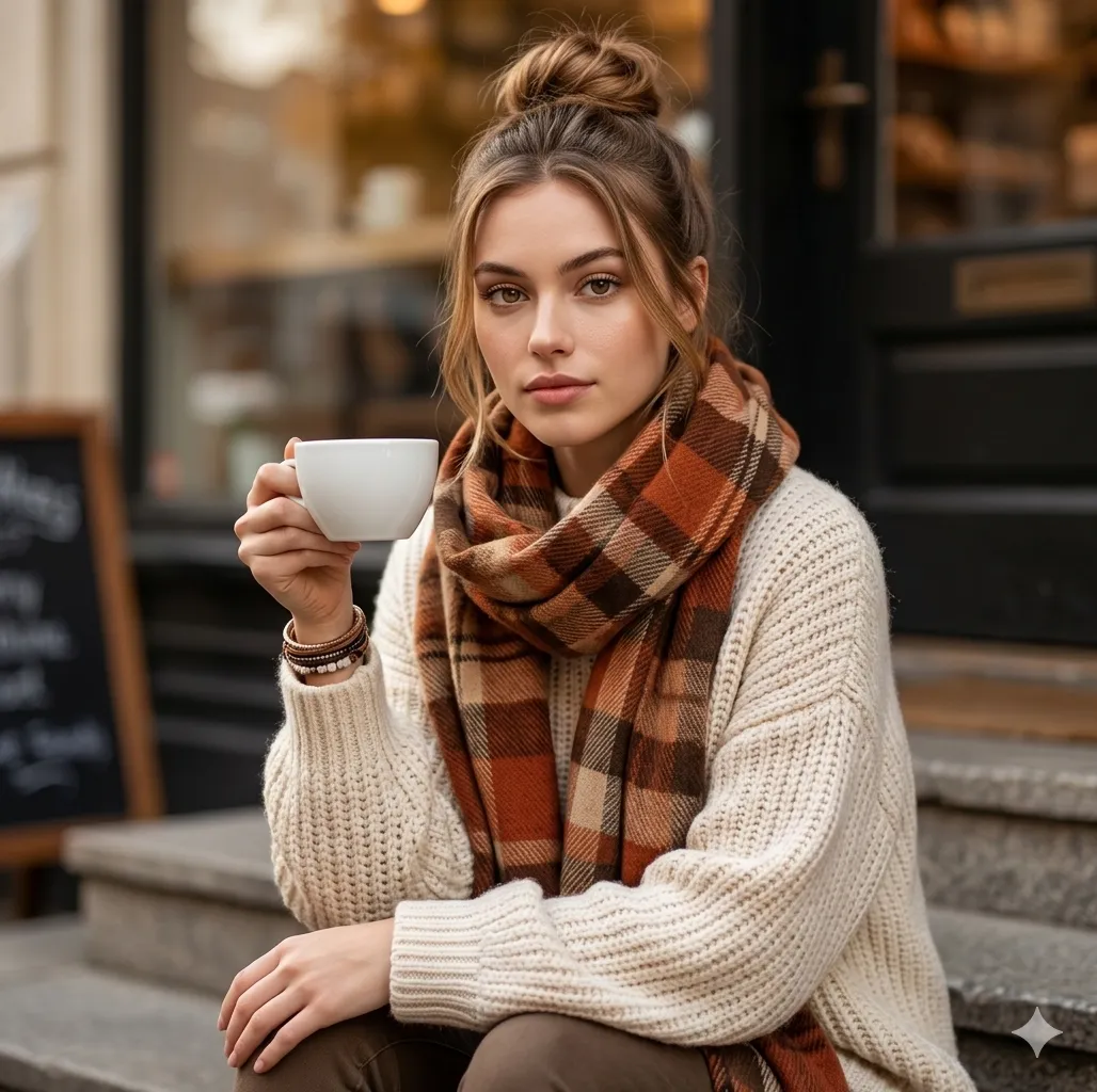 Photorealistic Autumn Lifestyle Portrait output 2