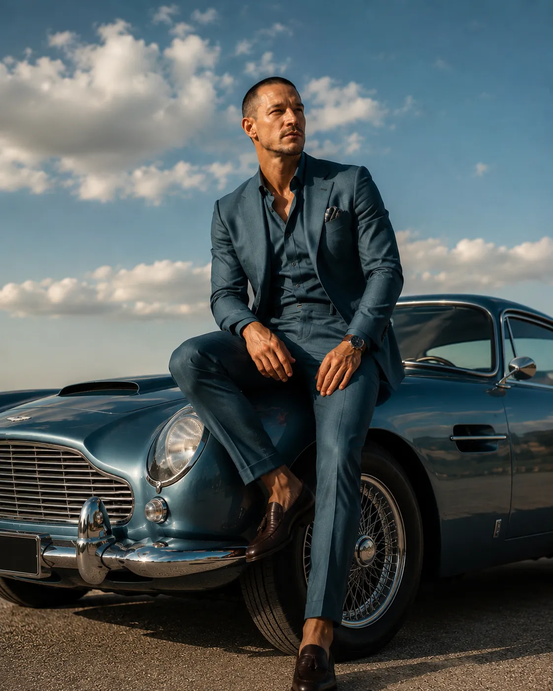 Luxury Automotive Fashion Editorial Portrait output 6