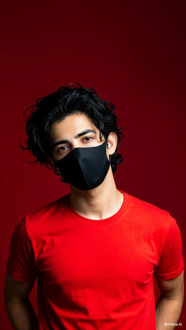 Red “ONLY ME.” Fashion Editorial Campaign