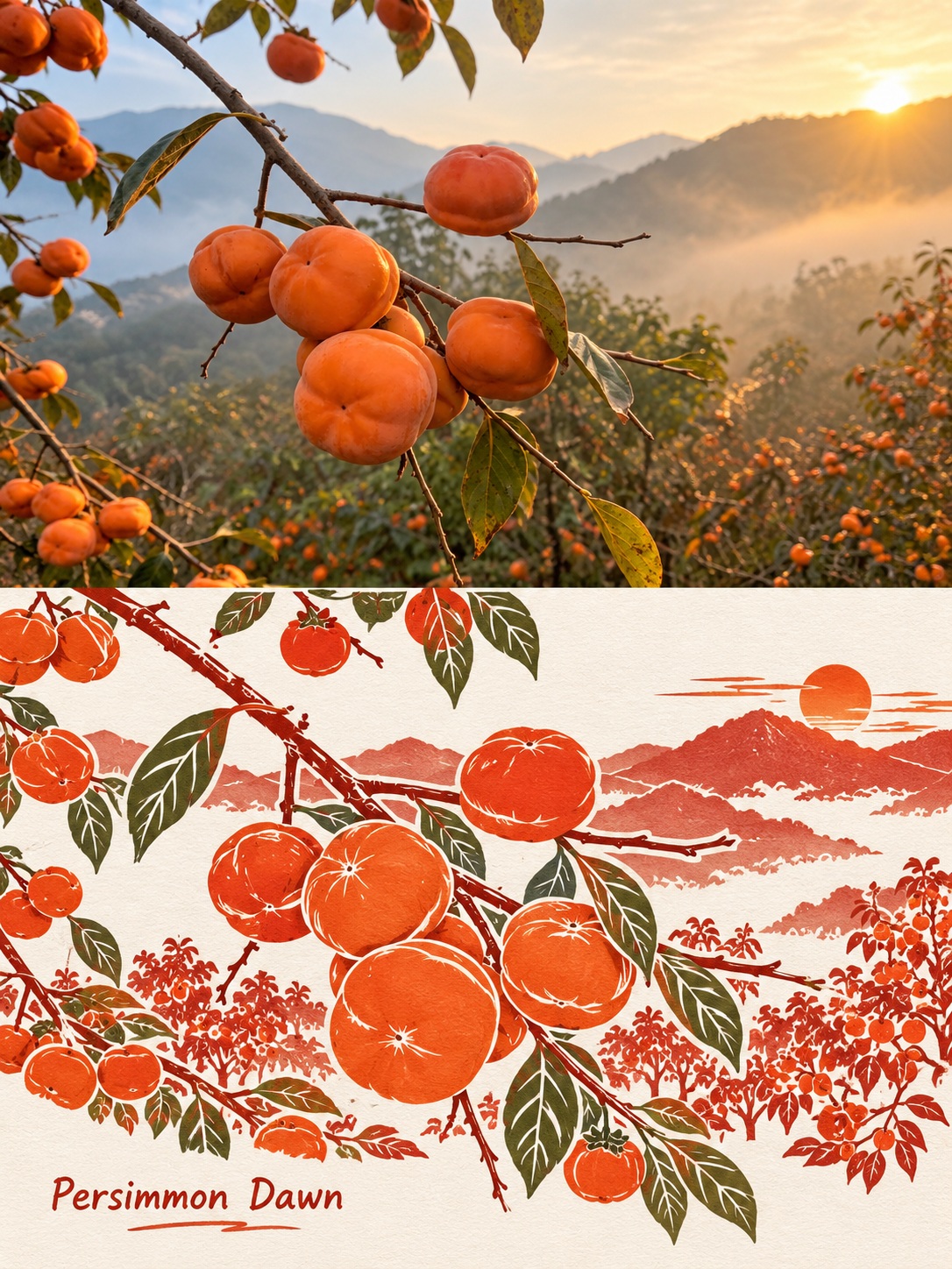 Photo and Chinese Paper-Cut Composite output 1