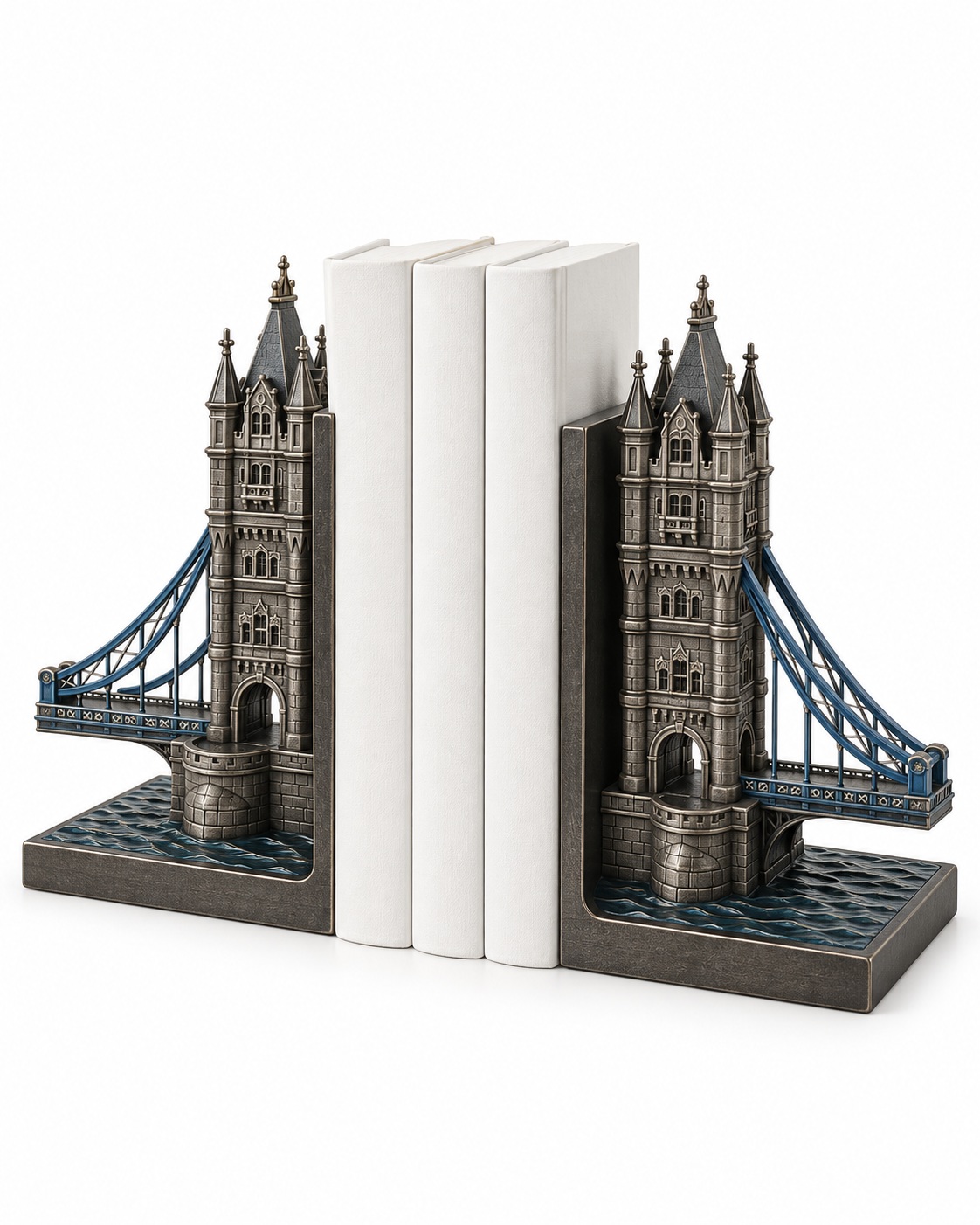 Landmark-Inspired Sculptural Bookends