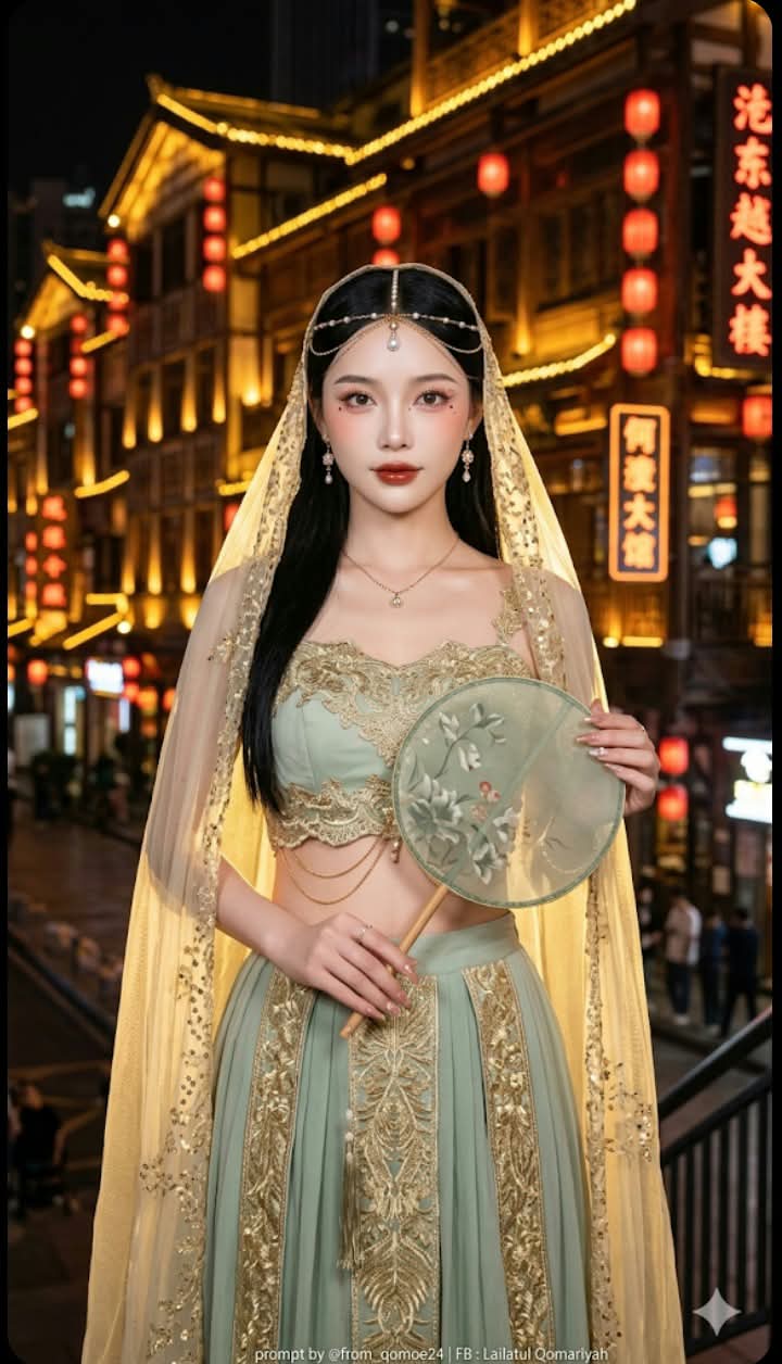 Chinese Bridal Night Portrait
