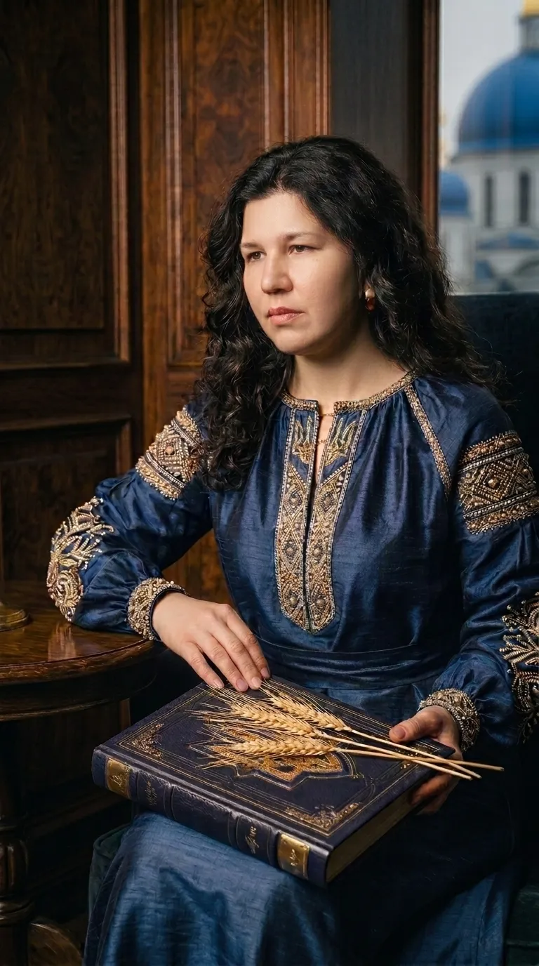 Ukrainian Constitution Day Portrait