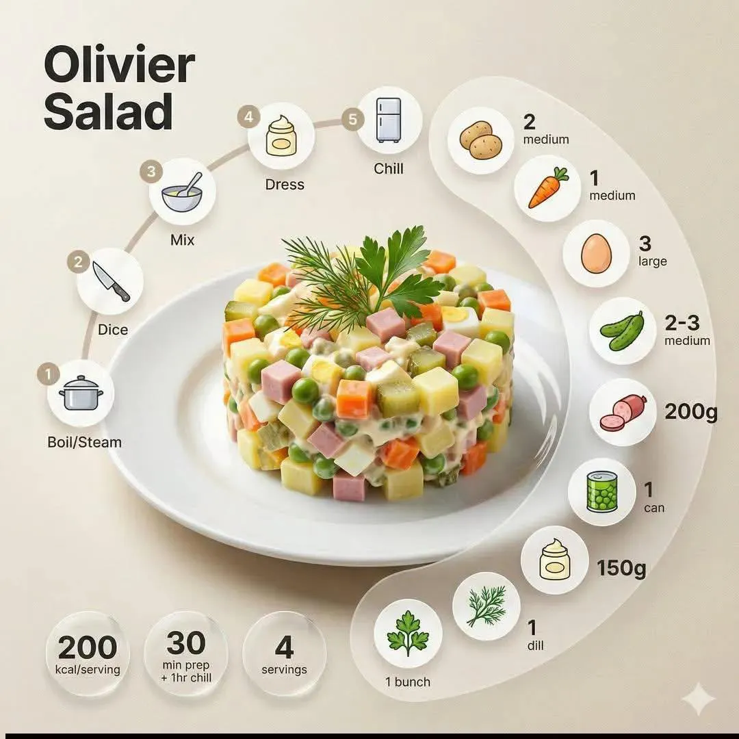 Modern Recipe Infographic output 3