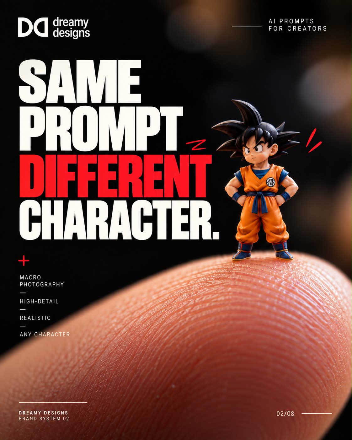 Tiny Macro Character on a Fingertip output 2