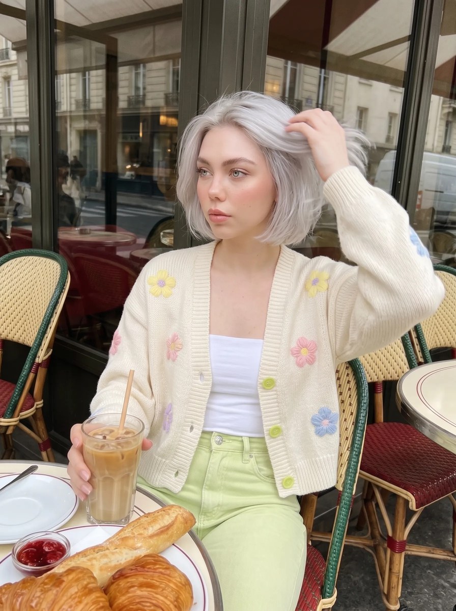 Candid Parisian Café Portrait output 20