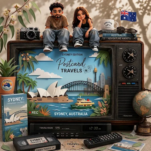 Cinematic 3D Travel Souvenir Papercraft Diorama output 3