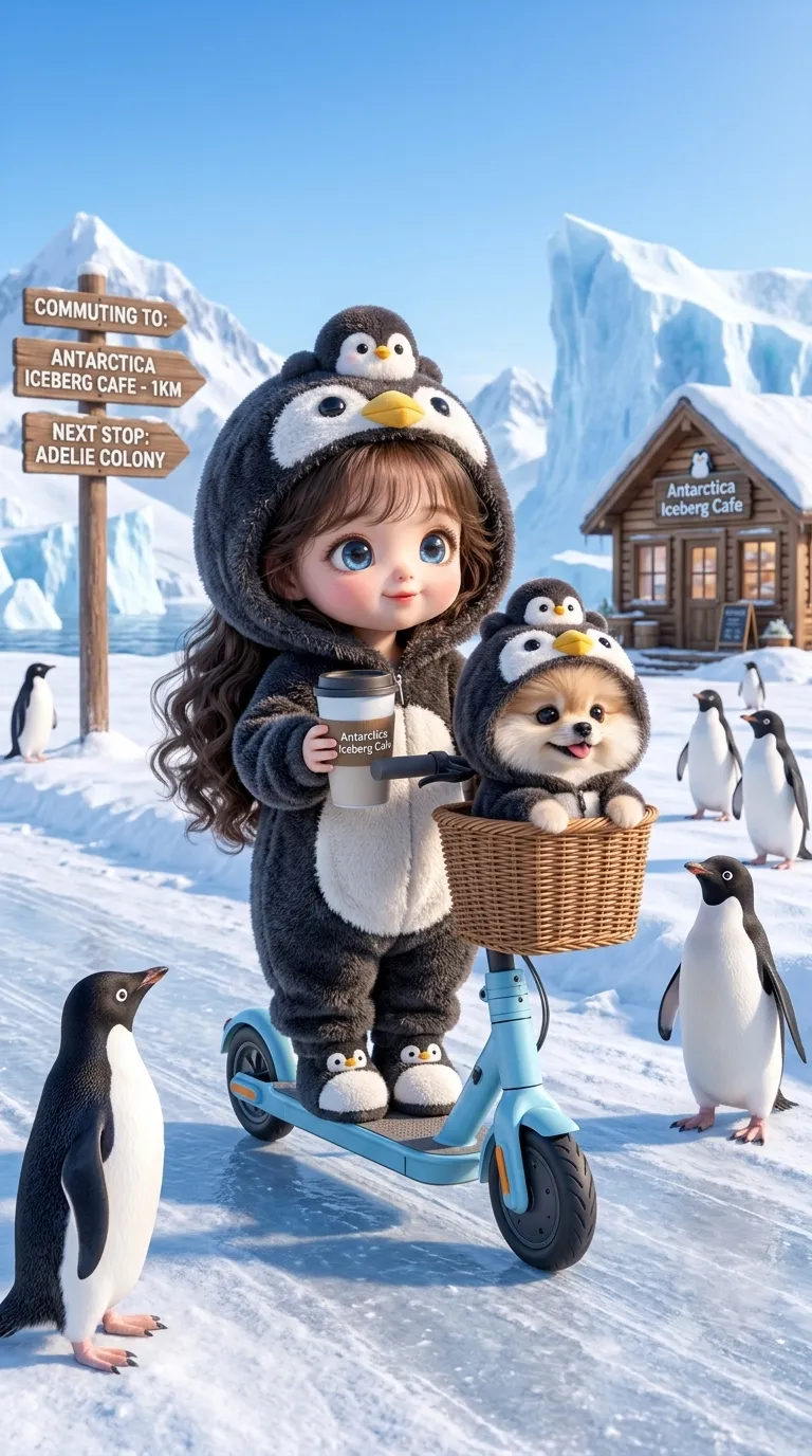Chibi Commuter’s Antarctic Café Adventure output 12