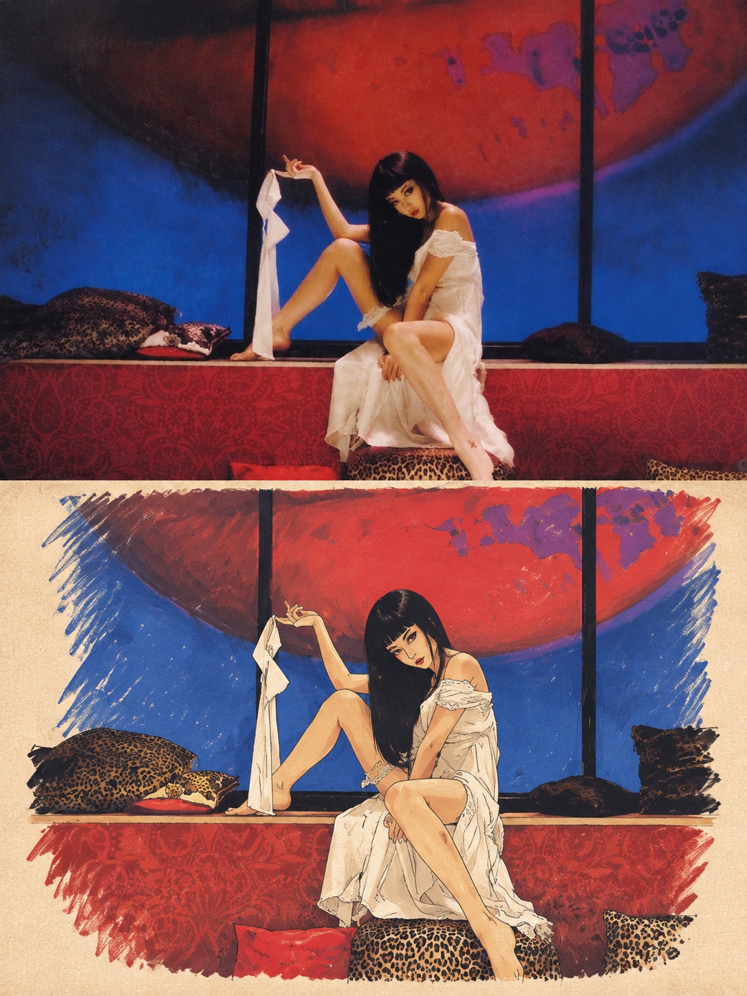 Original Photo and Cel-Shaded Anime Comparison output 2