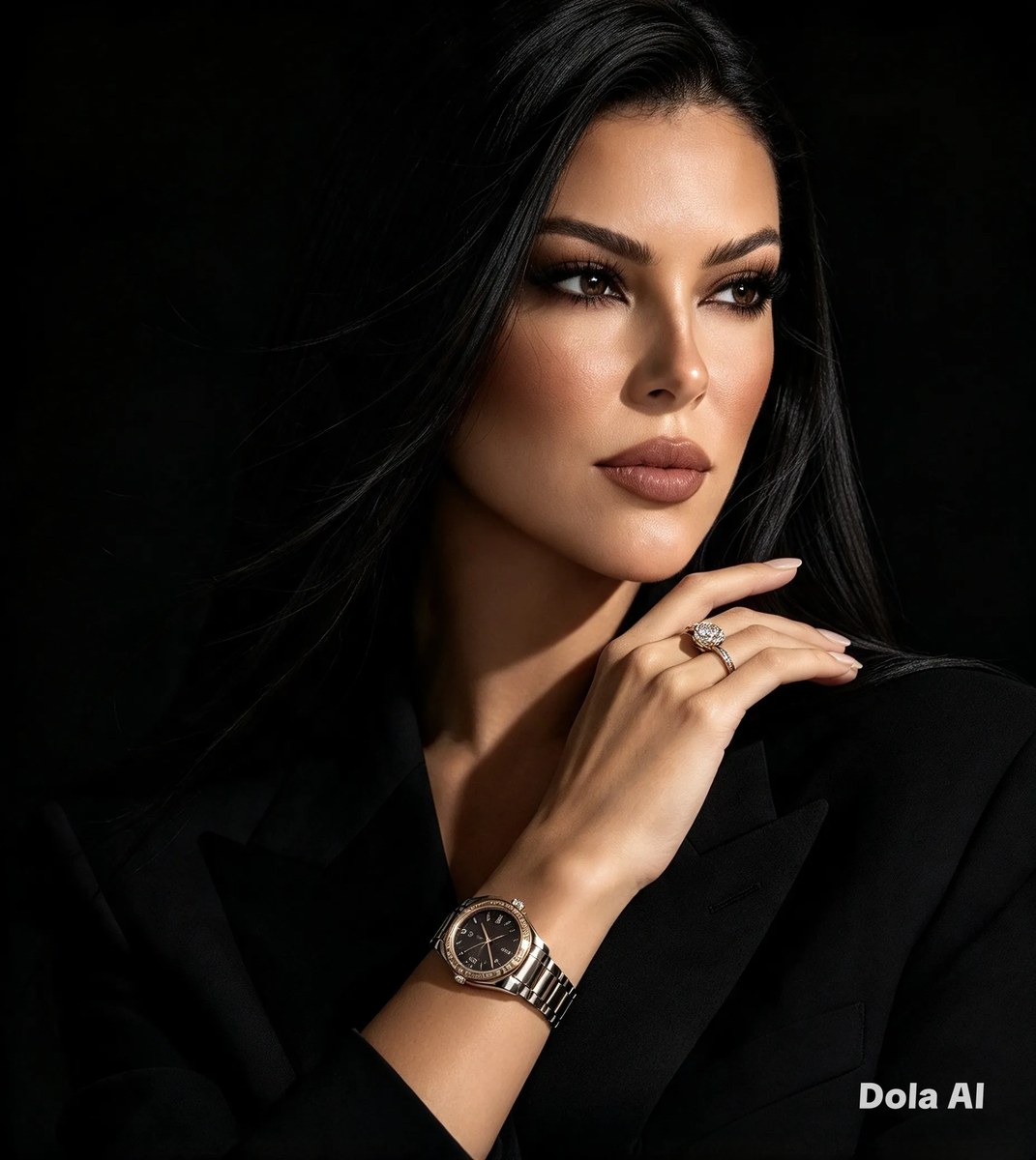 Cinematic Luxury Fashion Portrait output 2