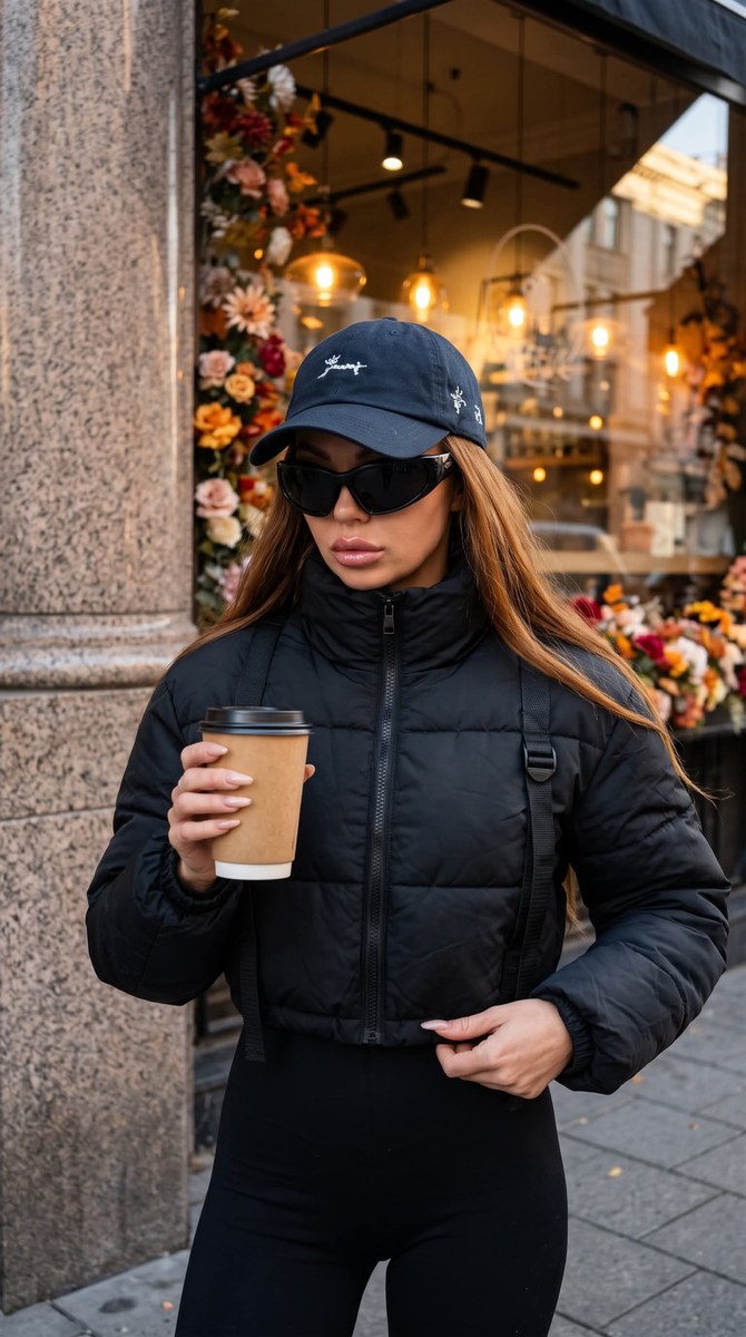 Hyperrealistic Street-Style Café Portrait output 2