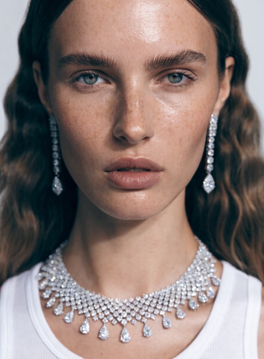 Luxury Diamond Jewelry Beauty Portrait output 2