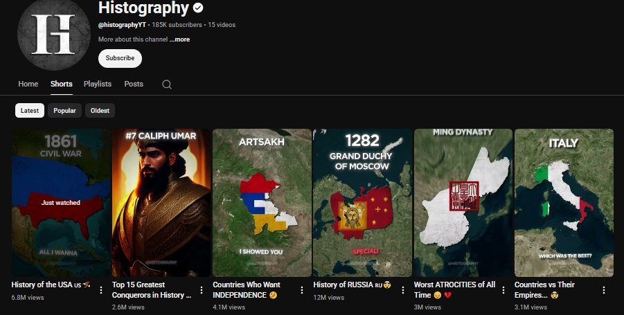 Historical Video Script and Scene Prompt Generator output 1