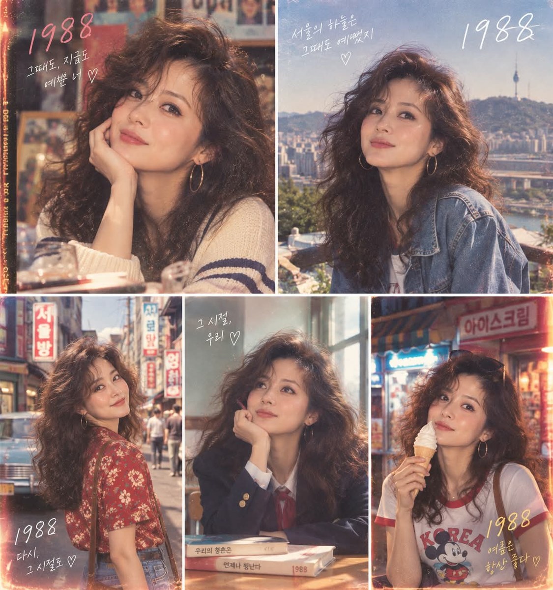 1988 Seoul Retro Portrait