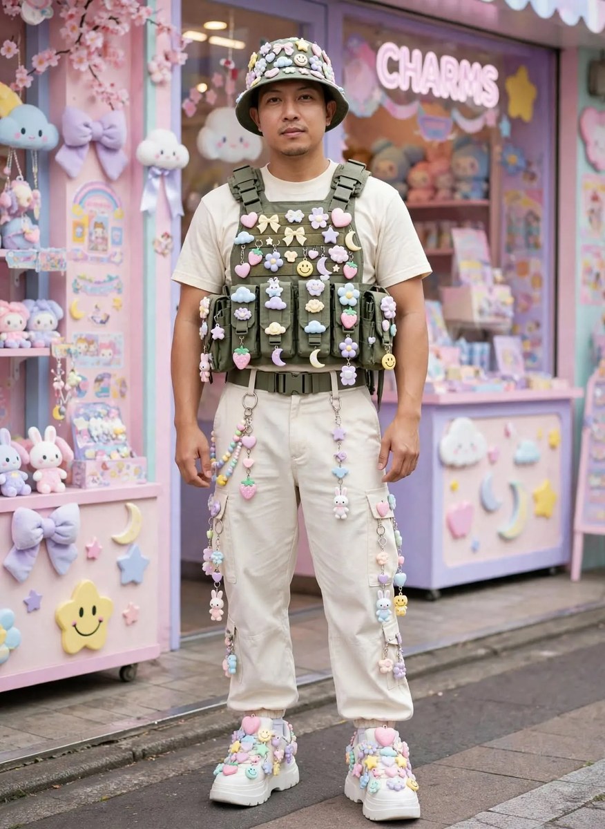 Charm-Covered Outfit Design output 3