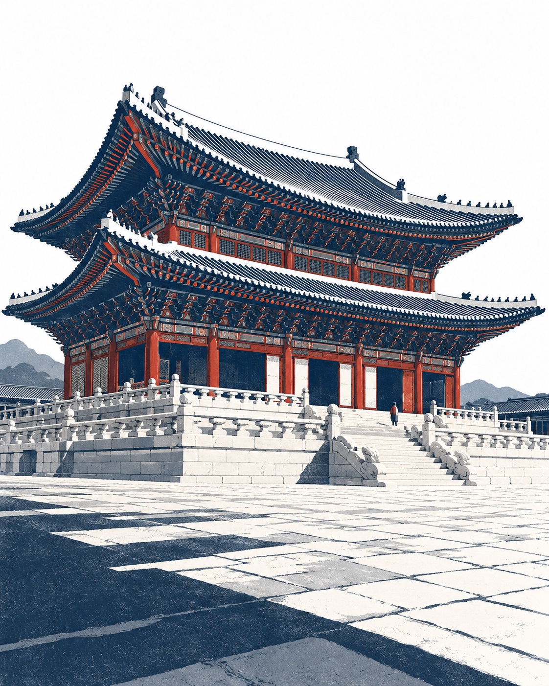 Architectural Silkscreen Print output 6