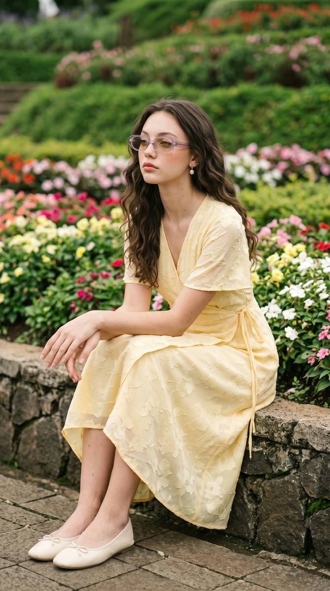 Flower Garden Fashion Portrait output 6