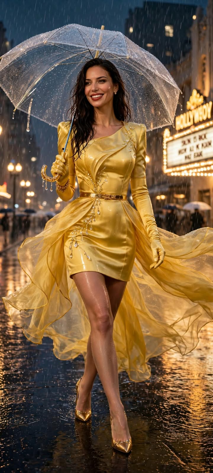 Rain Kiss: The Golden Hollywood Muse