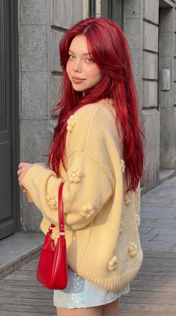 Golden-Hour Coffee Break Street-Fashion Portrait output 15