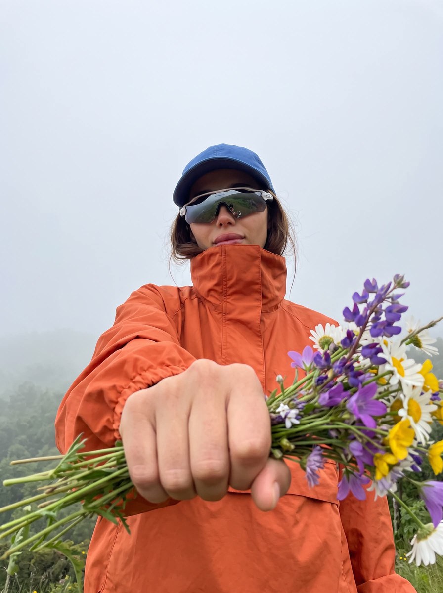 Foggy Wildflower Fist-Forward Portrait output 2