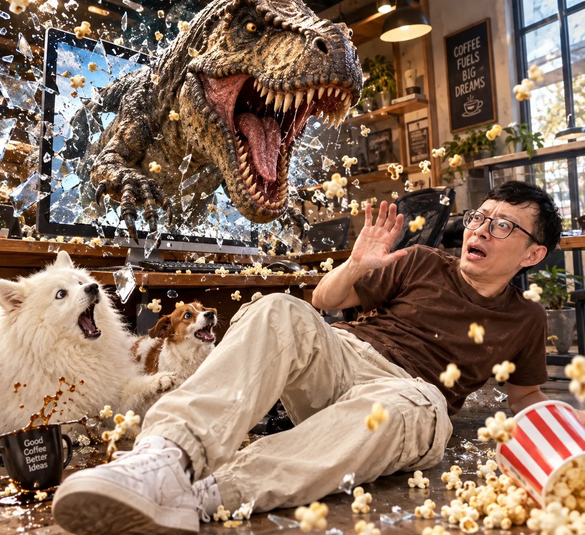 Jurassic Coffee Disaster