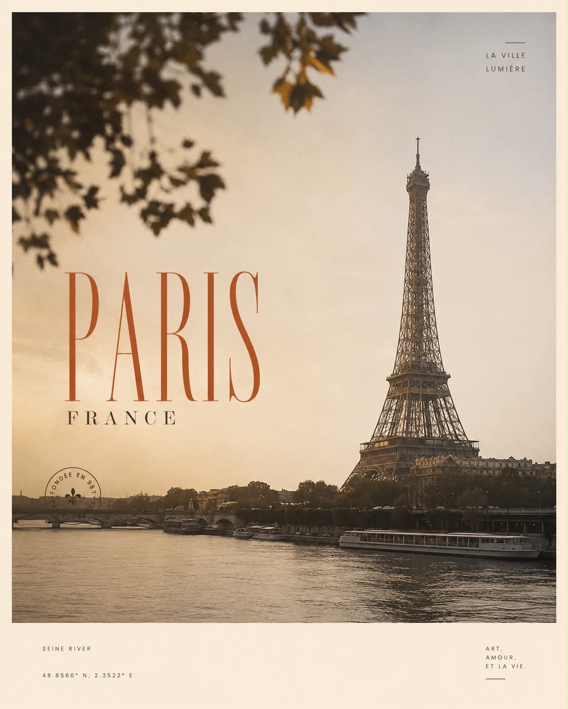 Location-Adaptive Cinematic Travel Poster output 5