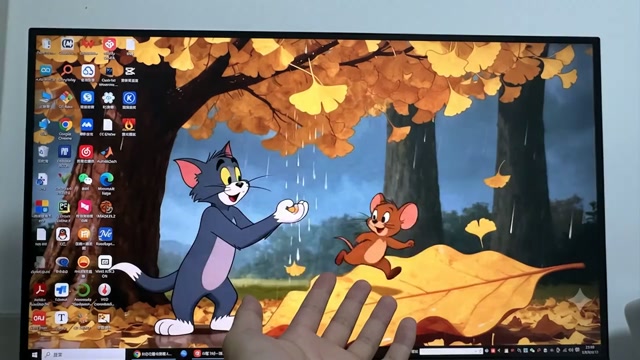 Character Steps Out of a Computer Screen