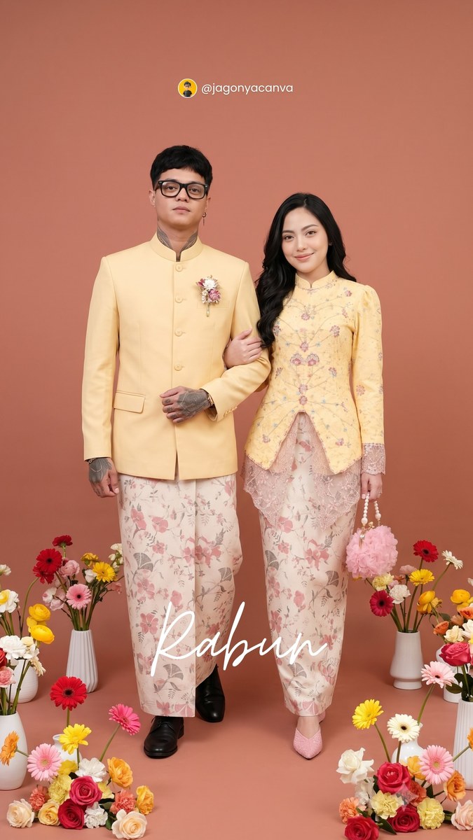 Elegant Indonesian Prewedding Portrait in Pastel Kebaya output 4