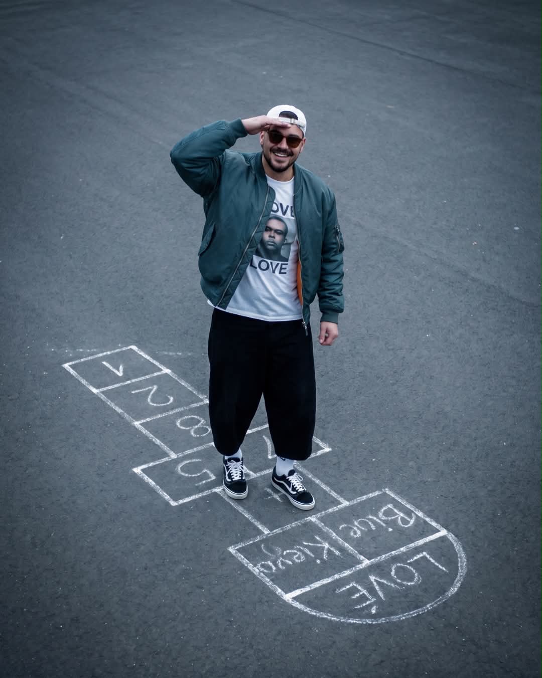 Overhead Hopscotch Street Portrait output 2