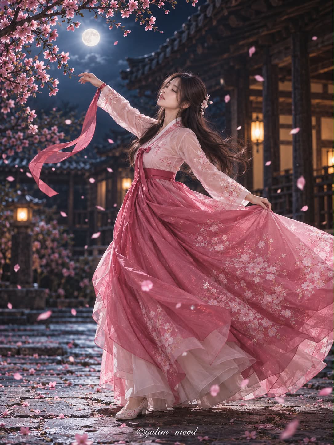 Peach Blossoms at Night: Love Takes the Shape of Wind