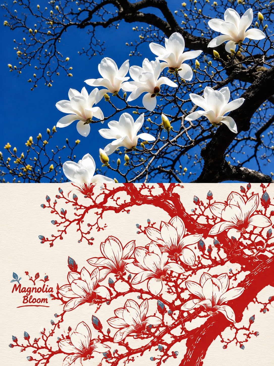 Photo and Chinese Paper-Cut Composite output 3