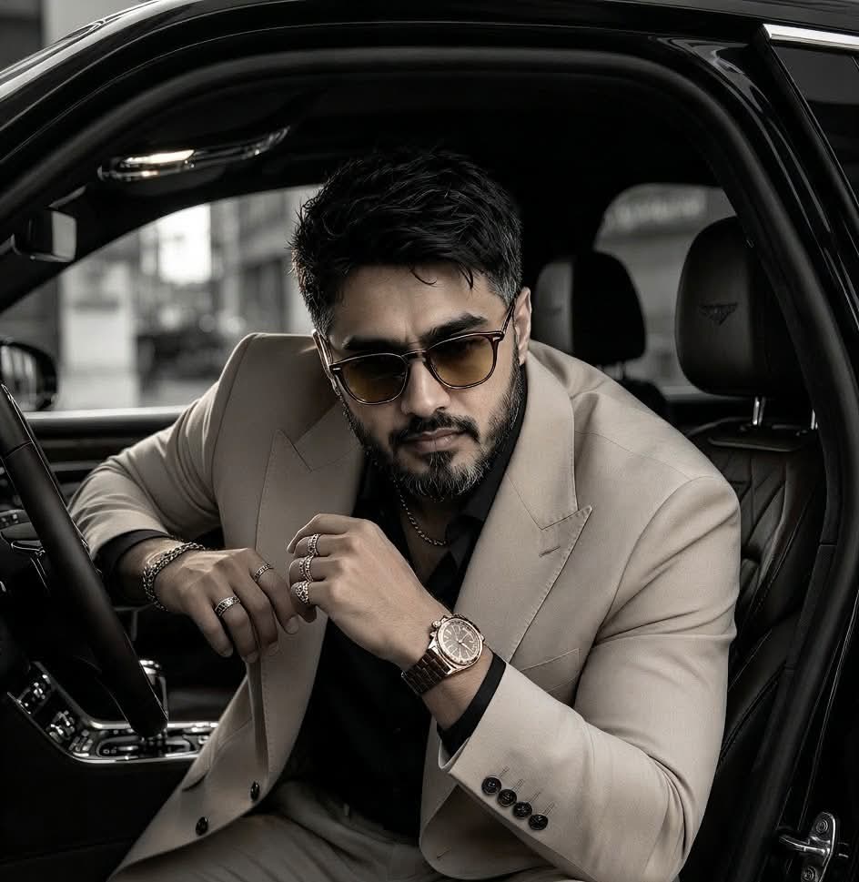Moody Luxury Car Portrait of a Young Man output 2