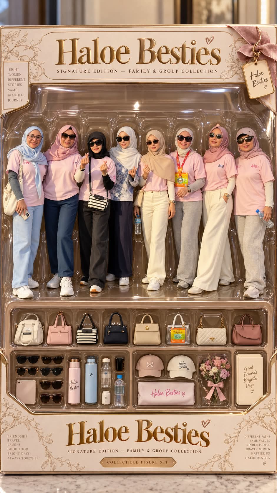 Family and Group Collectible Doll Set output 2