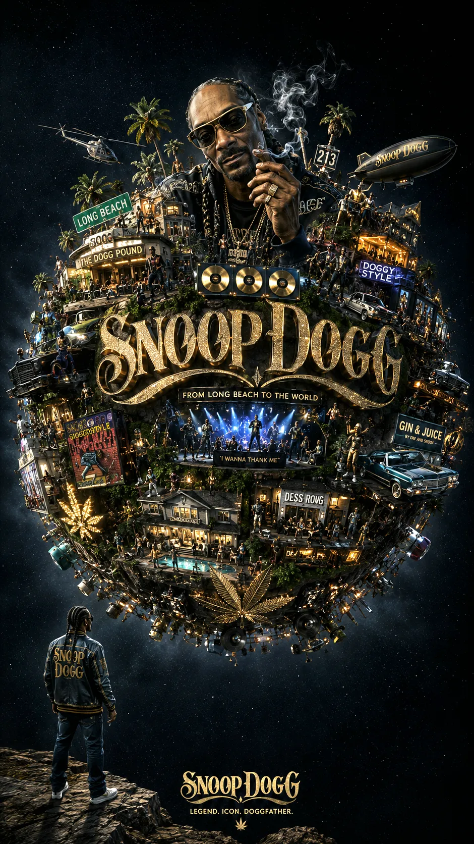 Spherical Miniature World Diorama output 2