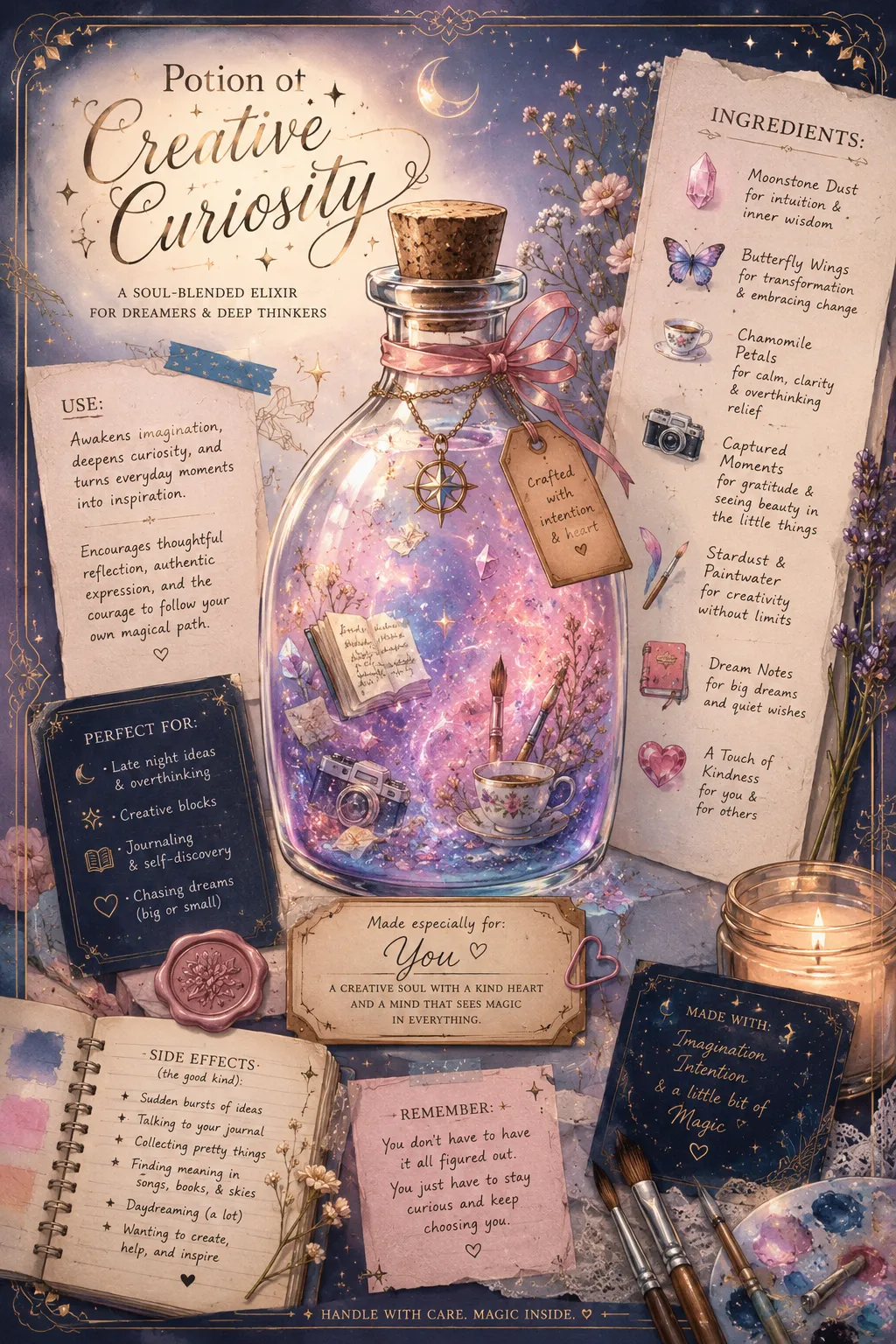 Imagine Yourself as a Magical Potion