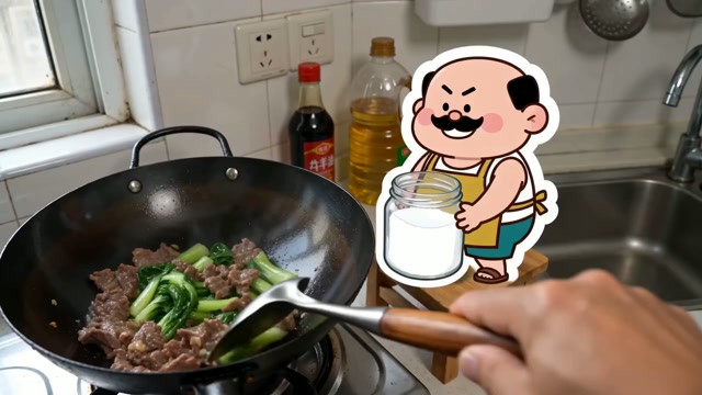 Real Kitchen, 2D Sticker Cooking Comedy Video